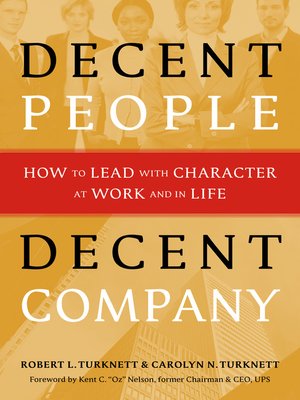cover image of Decent People, Decent Company